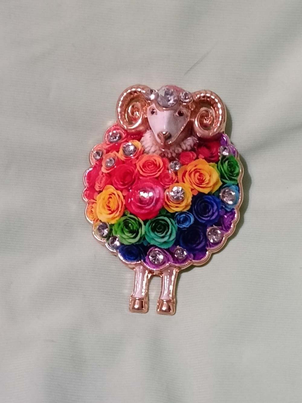 Animal Brooches Owl, Kitten, Cat Family, Red Fox, Squirrel And Ram - CHOOSE ONE - Picture 7 of 9